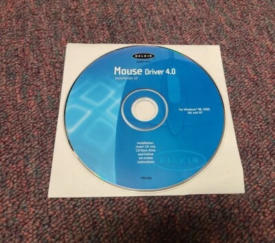 Belkin Mouse Driver 4.0 Installation CD-Rom/ Windows 98, 2000 ME & XP/ P-81402 - Image 1 of 4