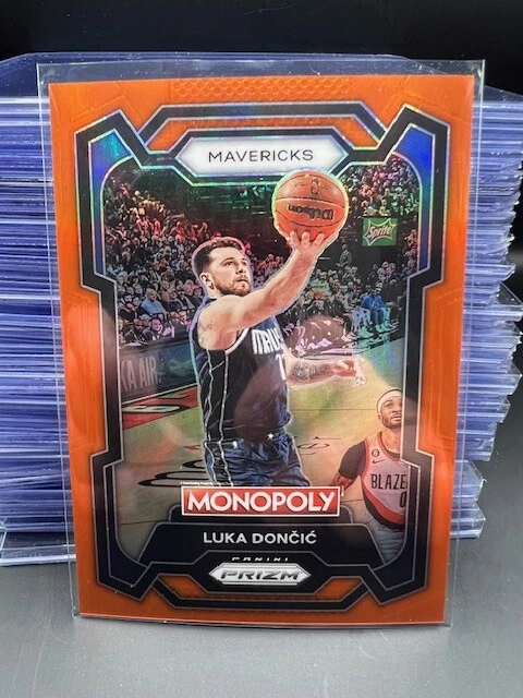 2023-24 Panini Prizm Monopoly #22 Luka Doncic Orange /124