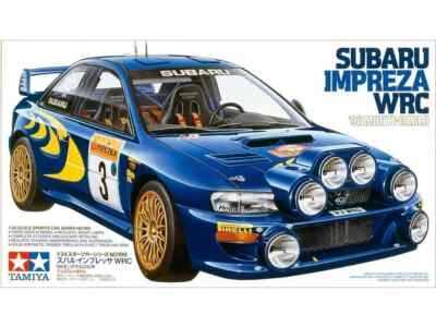 TAMIYA SPORT CAR SERIES NO.199  KIT 1:24 AUTO  SUBARU IMPREZA WRC '98  ART 24199 - Immagine 1 di 2