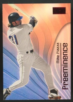 2000 Fleer Skybox Mike Piazza Star Rubies Preeminence /50 #8 - Image 1 of 2