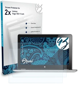 Bruni 2x Protective Film for Lenovo Yoga 700 11 inch Screen Protector - Picture 1 of 8