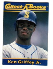 1990 CMC Collect-A-Books #3 Ken Griffey Jr SEATTLE MARINERS (VG/EX)