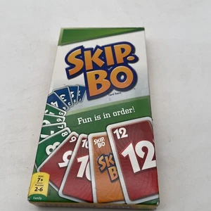 Juego de cartas Skip Bo de Mattel SIN INSTRUCCIONES - Imagen 1 de 3