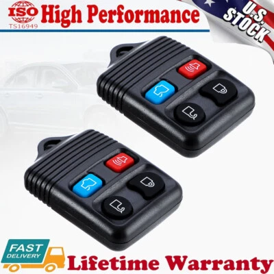 2 para 2004 2005 2006 2007 2008 2009 Ford Expedition Explorer carro controle remoto chaveiro - Imagem 1 de 4