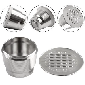 Kaffeekapseln Pods`Wiederverwendbar Edelstahl Metall für`Nespresso Filter`Pods - Bild 1 von 48