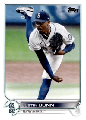 2022 Topps 1st Edition #185 Justin Dunn - Image 1 of 2