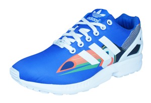 Blue adidas ZX Flux Trainers for Women 