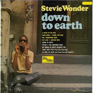 STEVIE WONDER down to earth AUSSIE TAMLA MOTOWN LP_orig 1966 unplayed PROMO - Picture 1 of 5