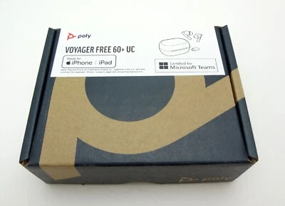 Poly Voyager Free 60+, Smart Charge Case, USB-A, Teams, Black (P/N:216066-01) - Image 1 of 2