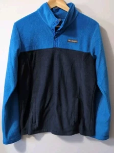 Columbia Steens Mountain II Fleece Pullover Big Boys X-Large 18/20 Blue Navy - Picture 1 of 3