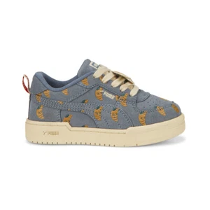 PUMA Tinycottons X Ca Pro Graphic Lace Up Youth Girls Grey Sneakers Casual Shoe - Picture 1 of 6