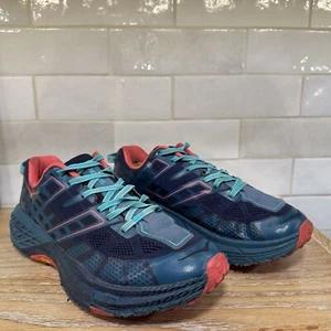 Hoka One One Speedgoat 2 Ceramic/Peacoat Women’s Sz 8.5 - Picture 1 of 10