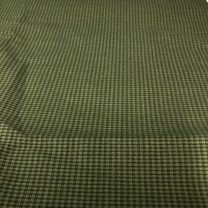 Richloom Designer Stoffrest salbeigrün kariert kariert Gingham 3 Meter 54 breit - Bild 1 von 6