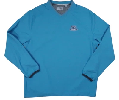 NEW ASHWORTH VTG 2010 PULLOVER US OPEN PEBBLE BEACH MENS LARGE WIND SHIRT JACKET - Image 1 of 4