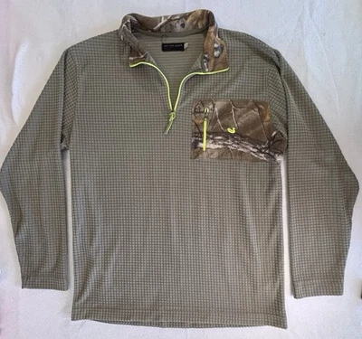 Southern Marsh Camo 3/4 Zip Pullover Small Long Sleeve Hunting Outdoor Men's - Image 1 of 4