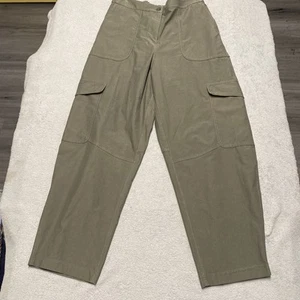 Lululemon Light Utilitech Cargo Pants Womens 30 Army Green Olive High Rise Baggy - Picture 1 of 10