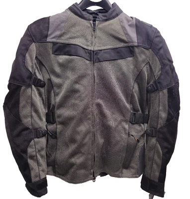 Xelement XS8168 Motorcycle Jacket Tri-Tex Armored Reflective Men's XL All Season - Image 1 of 4