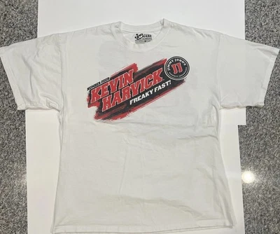 Camisa Chase Authentics Para Hombres XL Blanca Nascar Kevin Harvick Freaky Carrera Rápida.  Foto 1 de 4