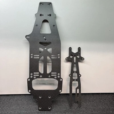 HPI Pro2 73802 Carbon Fiber Japan Edition Stick Pack Chassis & 73001 Upper Deck - Image 1 of 4