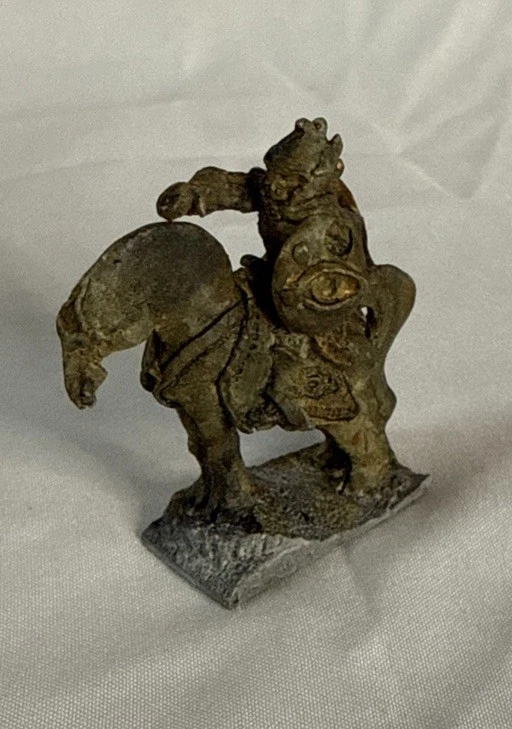 Ral Partha Metal Miniatures Ancient Warrior on a horse D&D 1970s 2” - Image 1 of 1