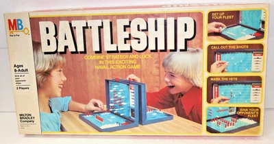 BATTLESHIP Game Complete NAVAL ACTION GAME Milton Bradly 1978 GREAT CONDIT - Image 1 of 4