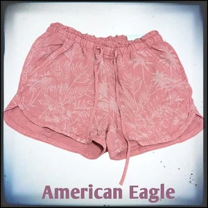 NWT American Eagle Outfitters Hi-Rise Shorts Pink Women's XS - Picture 1 of 8