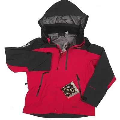 NEW $500 Marmot Womens Ski Patrol Shell Jacket!  Gore Tex Pro  Red  Rescue Cross - Image 1 of 4