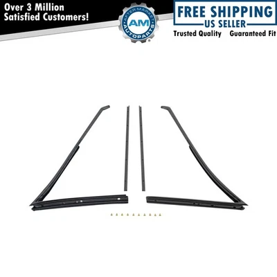 Kit de tiras climáticas para janela de ventilação compatível com Ford Bronco 1966-1977 - Imagem 1 de 4