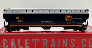 CONTADOR DE REMACHES HO SCALETRAINS SXT30438 GREENBRIER HOPPER KANSAS CITY SOUTHERN KCS - Imagen 1 de 2