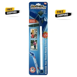 Gopher II Deluxe Pick Up & Reaching Aid, Blue, as Seen on TV - Picture 1 of 7