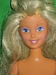 Cool Cuts Kara Doll-1990 Vintage Kenner 13" Blonde Hair Blue Eyes Nude - Picture 1 of 6