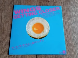 WINGS - GETTING CLOSER 7" 1979 INSERT JAPAN MPL RECORDS EX - Picture 1 of 5