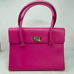 Kate Spade New York Harwood Place Sinclair Leather Shoulder Bag Pink - Picture 1 of 9