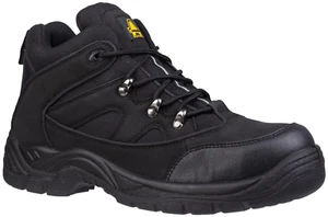 Amblers FS151 Vegan-Friendly Black Steel Toe Midsole Work Safety Boots - Picture 1 of 7