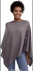 MissShorthair Women's Lightweight Knitted Poncho Cape Shawl,  One Size