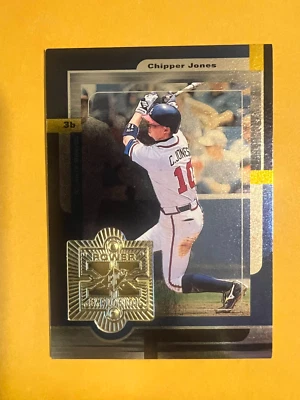1999 SPx Atlanta Braves Baseball Card #PE4 Chipper Jones - Image 1 of 2
