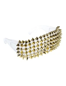 Gafas con tachuelas Rock, Lady Gaga - doradas - Imagen 1 de 2