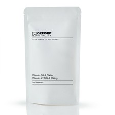 Vitamin D3 4000iu & Vitamin K2 100mcg : Cholecalciferol Menaquinone Vitamins
