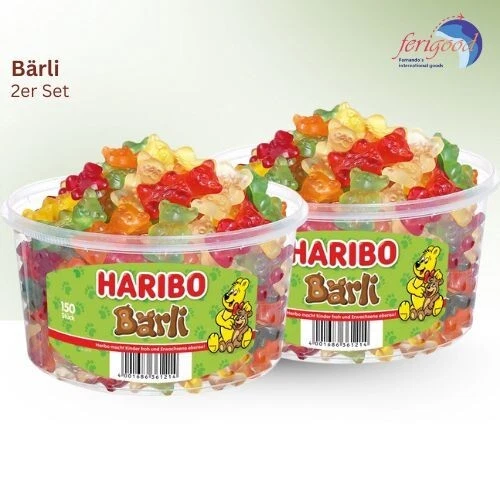Haribo Bärli 2 x 150 Stk. á 1,2 kg - Bild 1 von 1