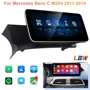 10.25'' Linux Screen Wireless Carplay Wifi Radio For Benz C W204 2011-14 NTG4.5 - Picture 1 of 12