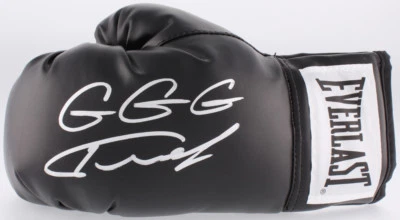 Guante de Boxeo Everlast Firmado por Gennady Golovkin (JSA COA) Inscrito G G G  Foto 1 de 4