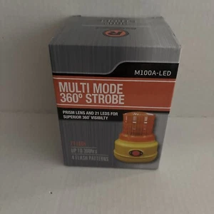 Railhead Gear M100a-Led Warning Light,Amber,Led,2 D Batteries - Picture 1 of 5