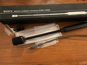 Micrófono condensador Electret Sony ECM-31HVC en caja - nunca usado - Imagen 1 de 1