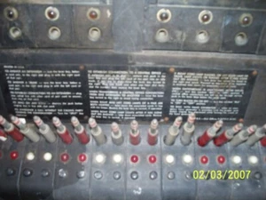 TELEPHONE SWITCH BOARD ANTIQUE   MOVIE PROP - Picture 1 of 7