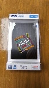 LaCie Rikiki 500 GB USB 2.0 Portable External Hard Drive - New, Sealed - Picture 1 of 1