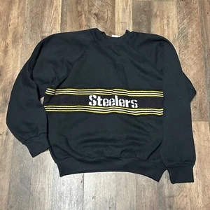 Vintage Pittsburgh Steelers Sweatshirt Rundhalsausschnitt XL Tultex hergestellt in den USA - Bild 1 von 5