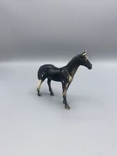 Vintage 1970's Imperial Toy 3'' Horse Hard Rubber Plastic Figurine Hong Kong