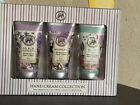 New-MICHEL DESIGN WORKS HAND CREAM SET 3PC Water Lilies Rhapsody Lilac Violets