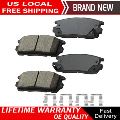 Pastillas de freno traseras de cerámica para Chevrolet Equinox Torrent Vue Suzuki XL-7 D1275 4 un. Foto 1 de 4