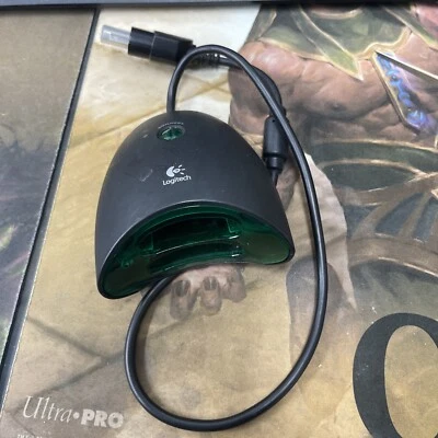 OG XBOX Logitech Cordless Wireless Precision Controller Receiver (C-X3B18) Green - Image 1 of 2